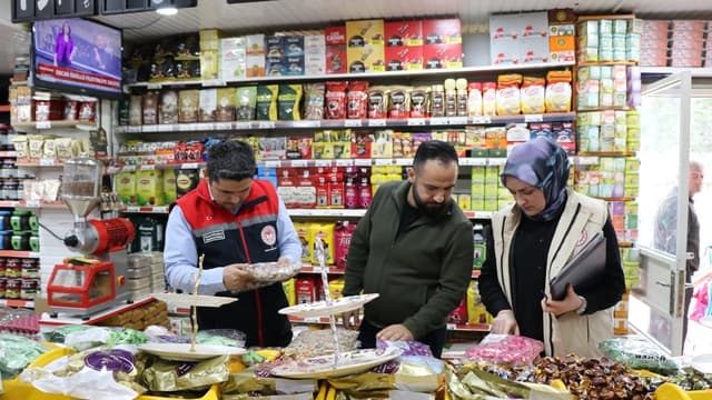 Hadim'de Ramazan Bayramı öncesi gıda denetimi yapıldı