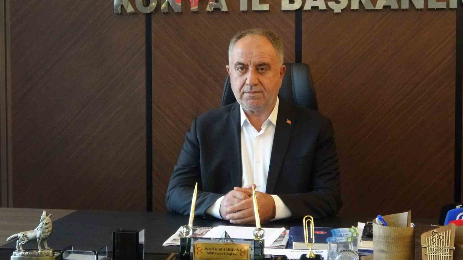 MHP Konya’dan cezaevine giren Akören Belediye Başkanı açıklaması