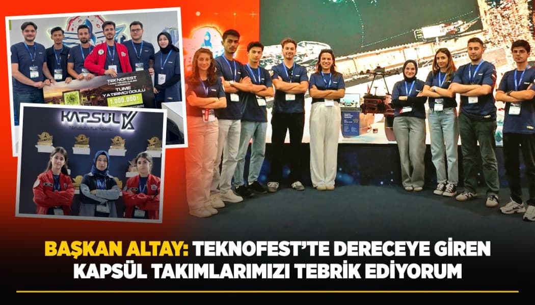 Kapsül Teknoloji Platformu TEKNOFEST Şanlıurfa’dan 11 Ödülle Döndü